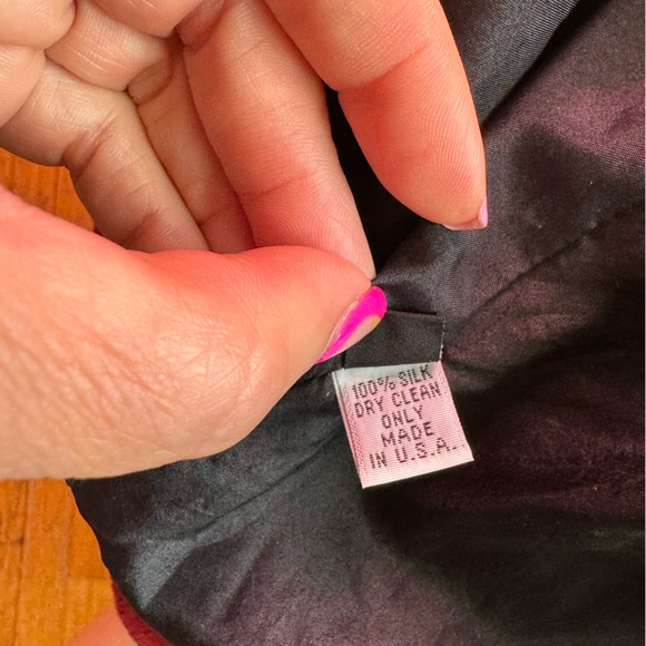 Vintage 100% Silk‎ Dress - Picture 7 of 7